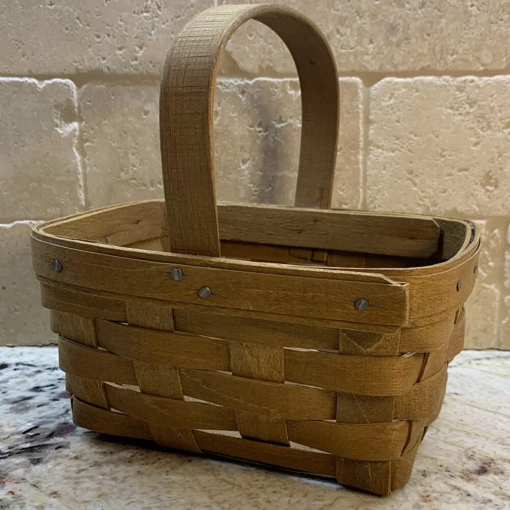 Vintage Longaberger Small Basket 1984